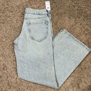 Hollister Low-Rise Baggy - Light Wash Blue